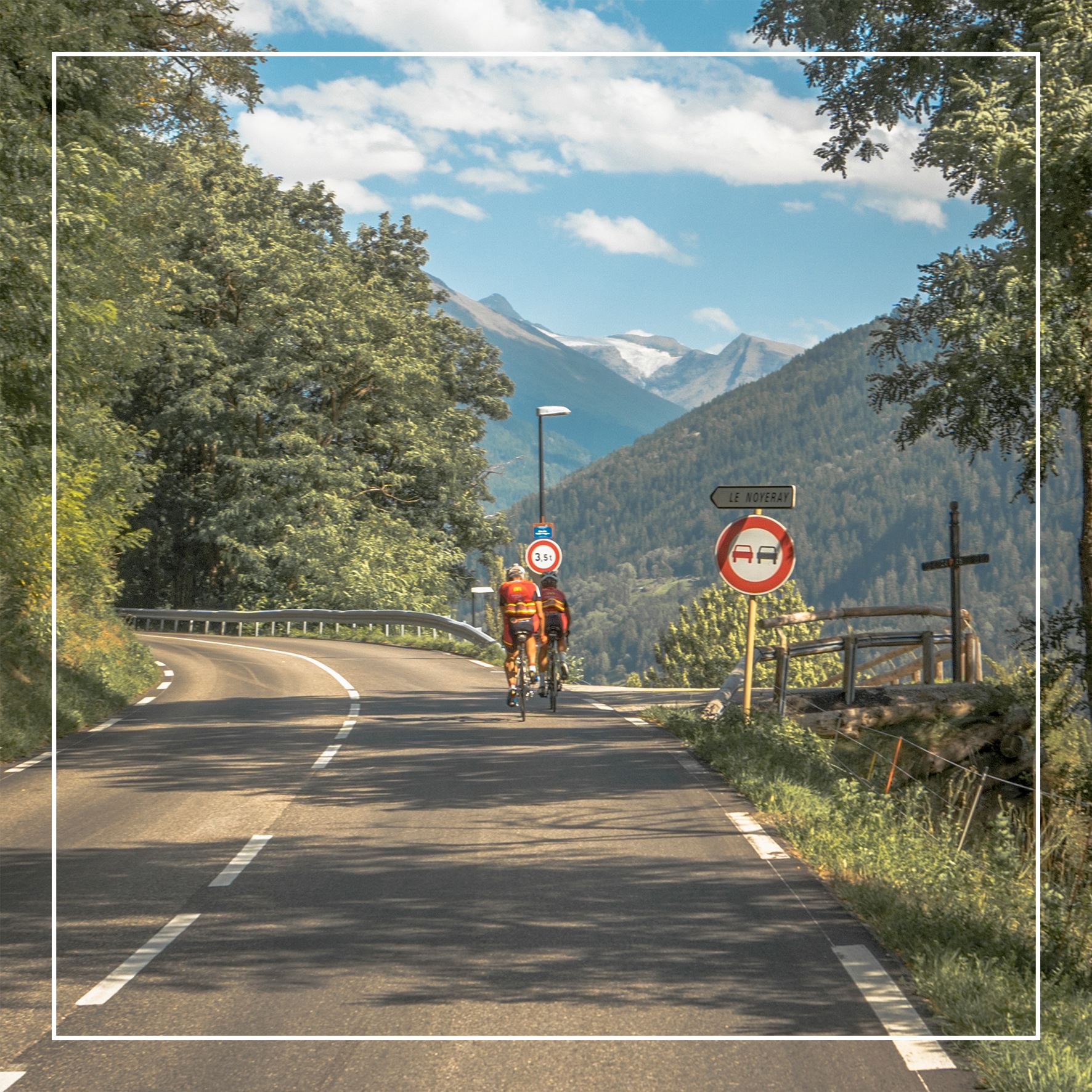 cycling in the alps