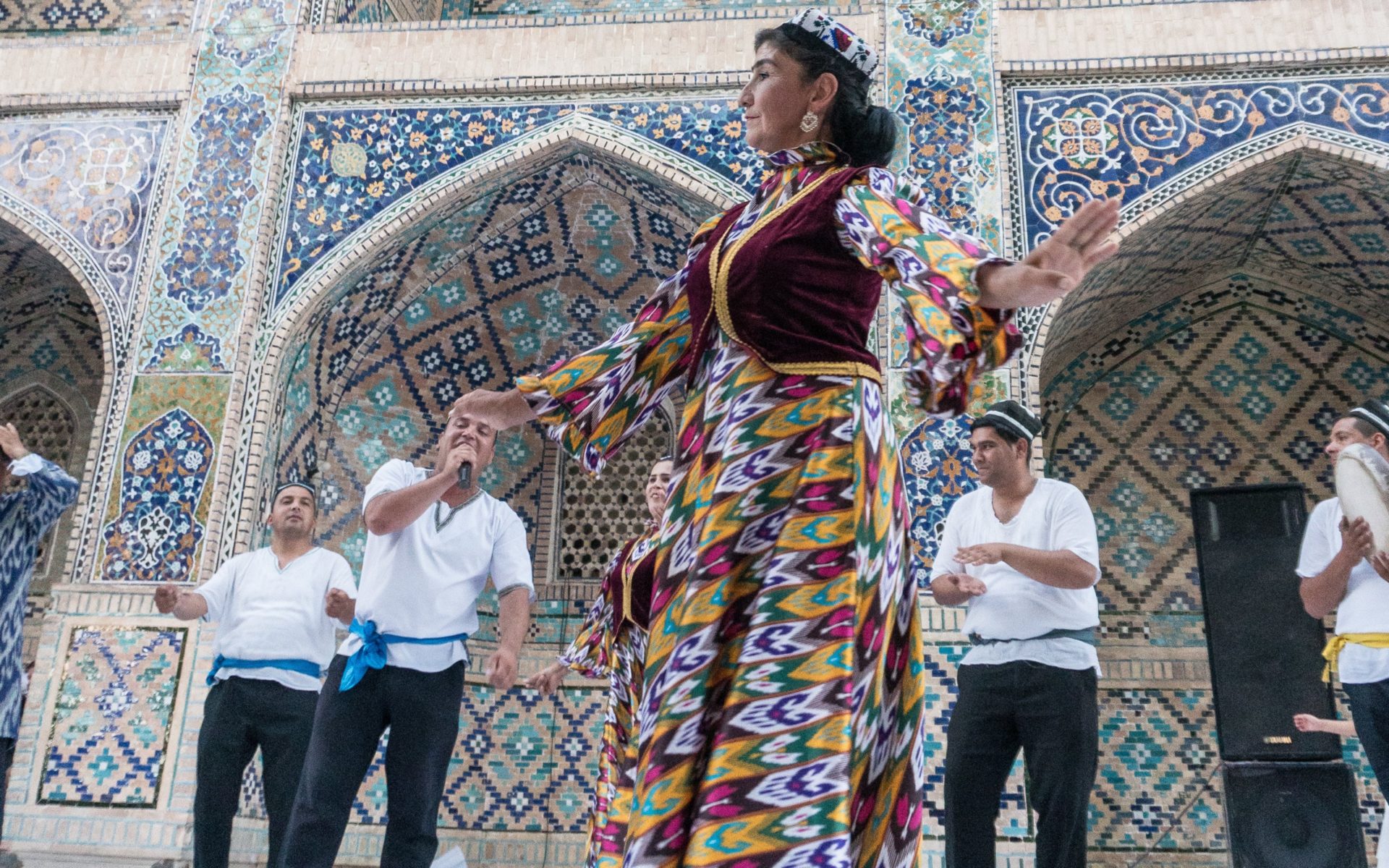 Evening concert in Bukhara