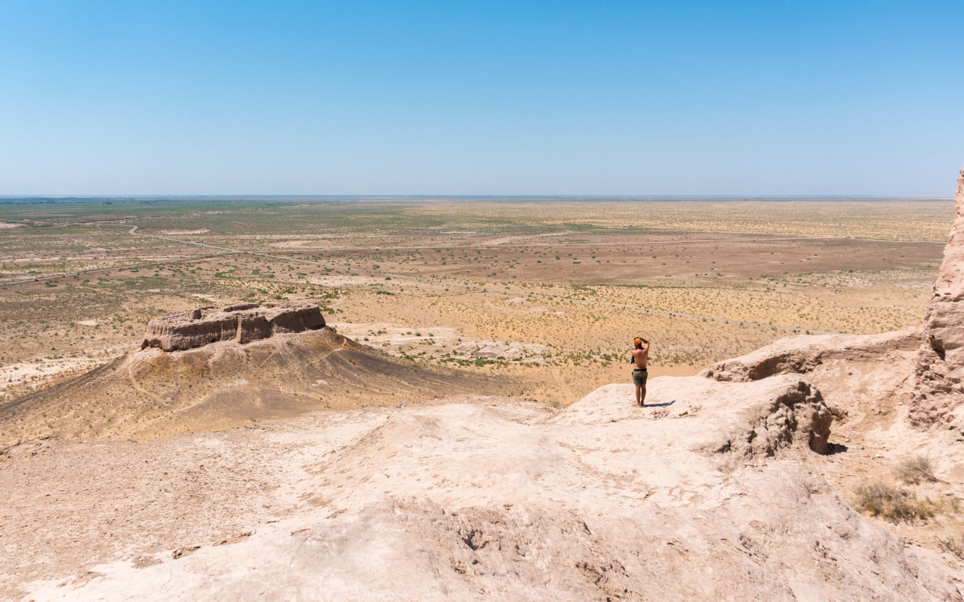 Exploring the desert